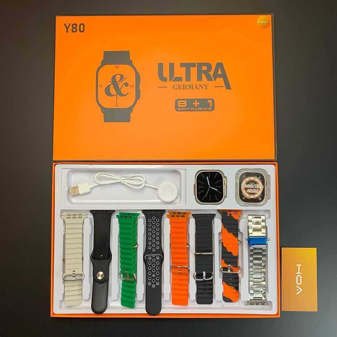 Y80,Ultra,Smartwatch,with,8,Strap