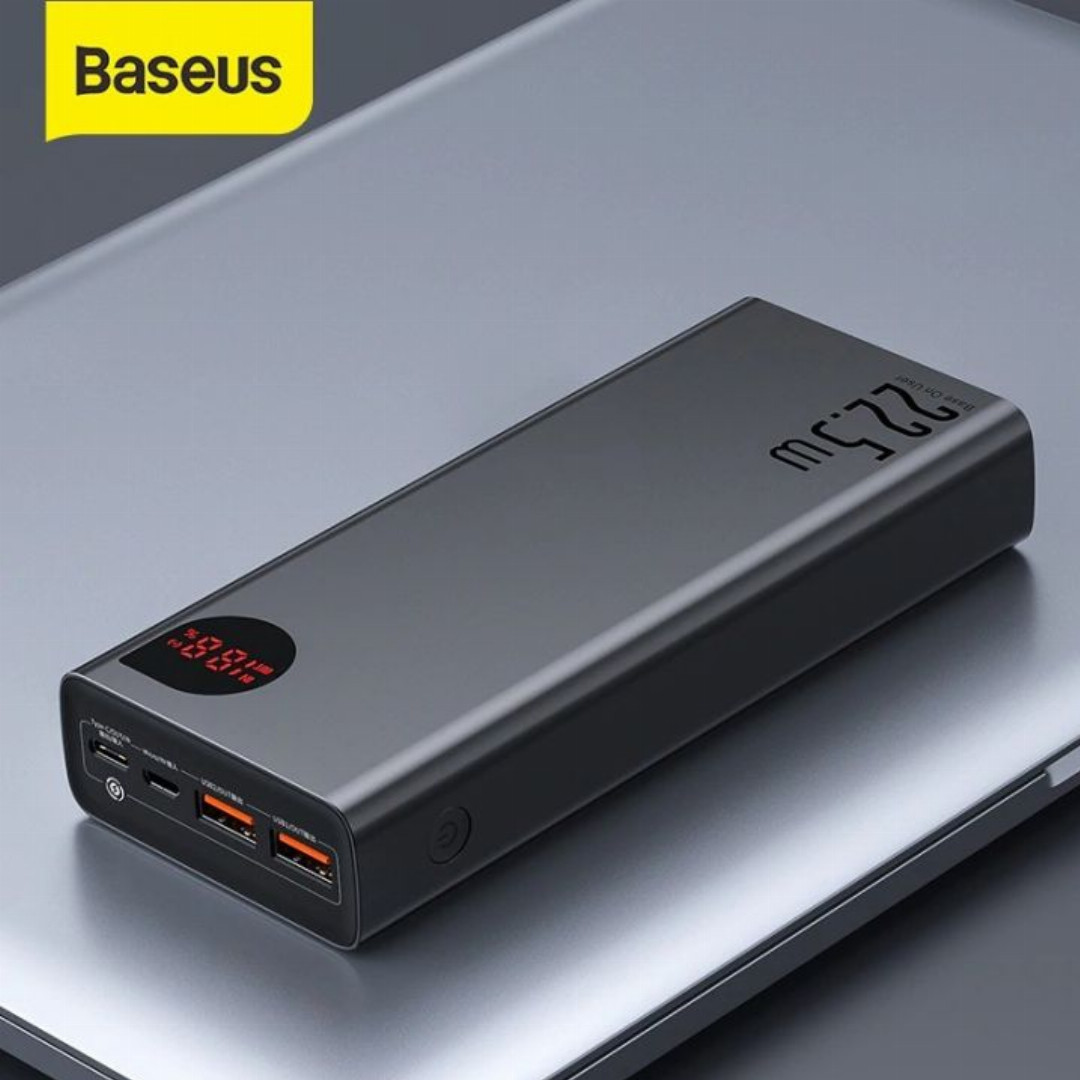 Baseus,Adaman,Metal,Digital,Display,Quick,Charge,Power,Bank,22.5W,20000mAh