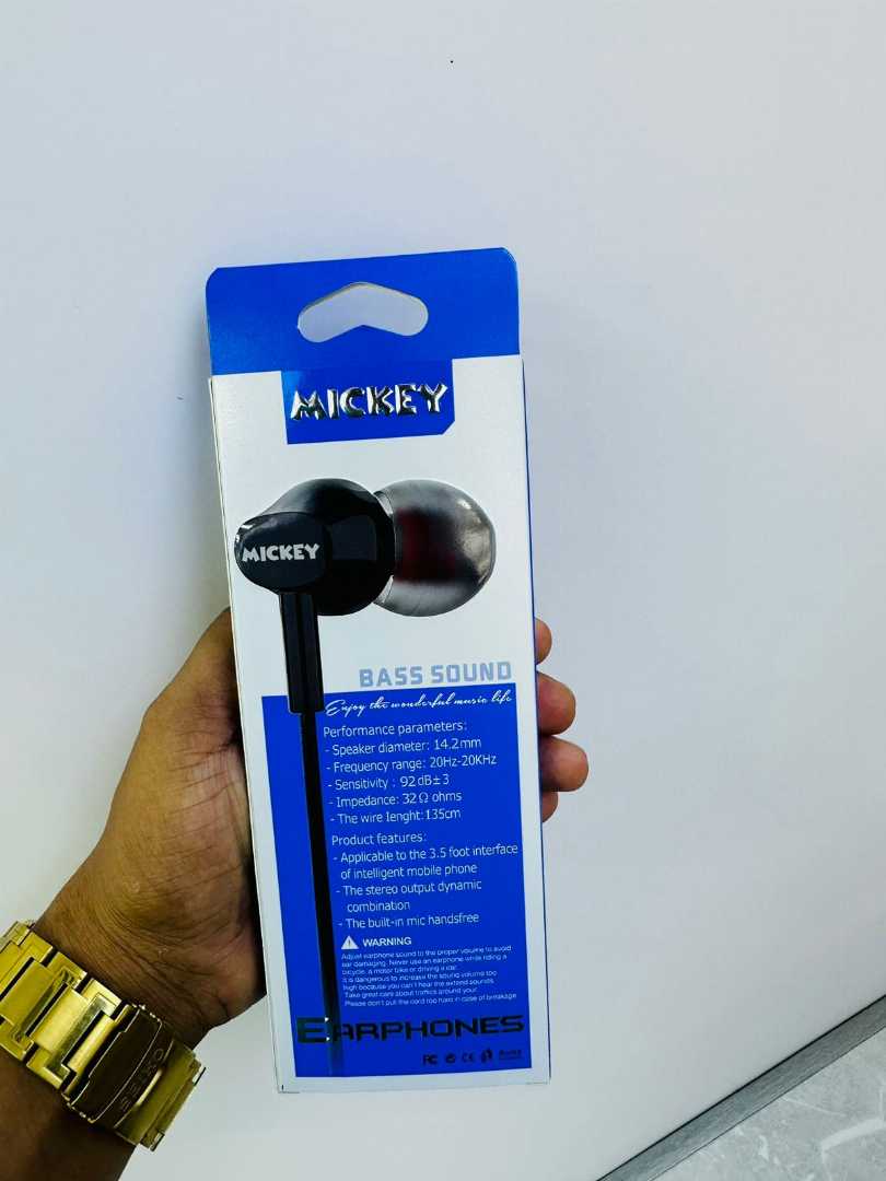 Mickey,ME01,Bass,Sounding,Earphone,For,Android,-,Headphone