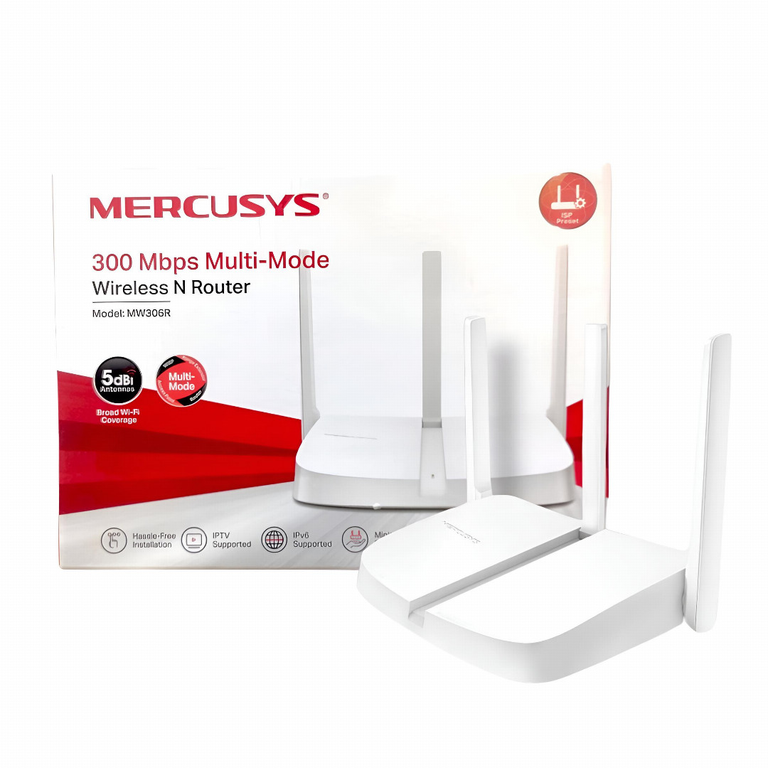 Mercusys,MW306R,300Mbps,Multi-Mode,Wireless,N,Router
