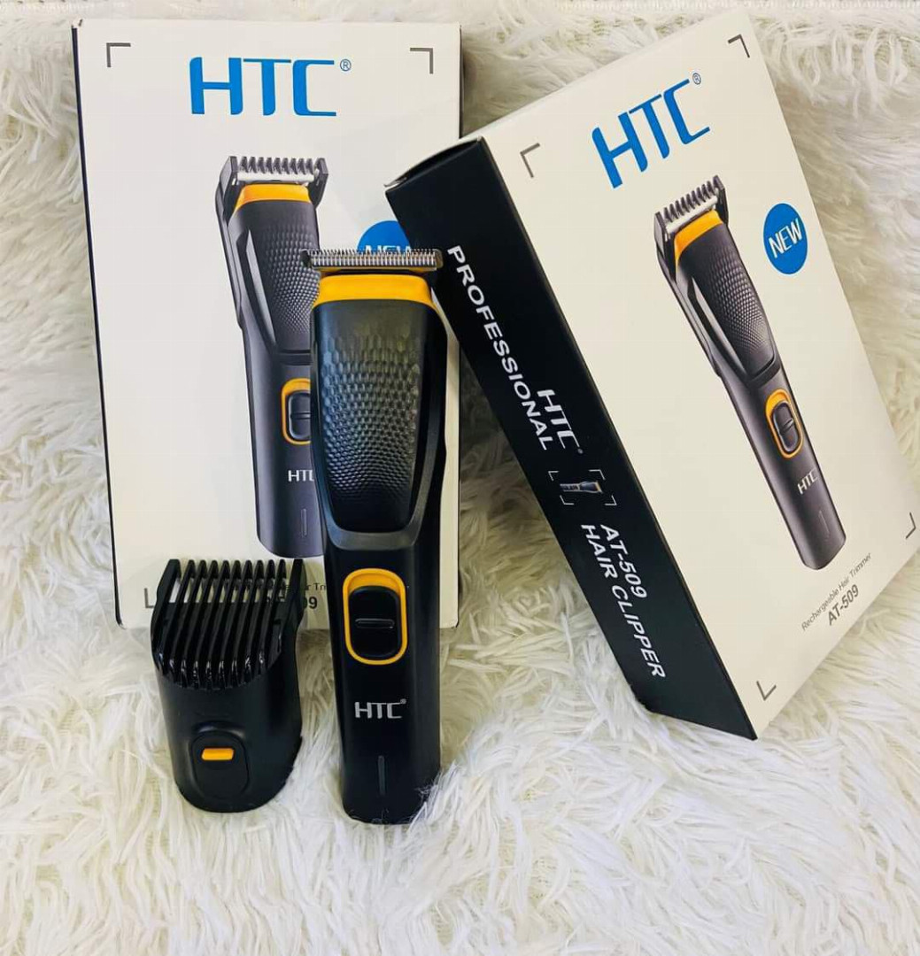 HTC AT-509, HTC trimmer price in Bangladesh, hair trimmer for men, beard trimmer rechargeable, professional trimmer BD, HTC hair clipper