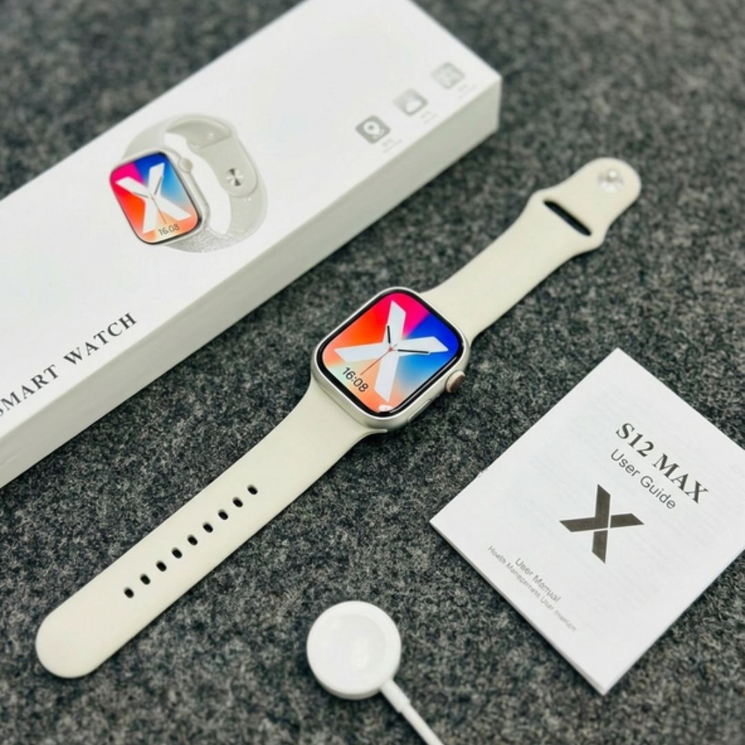 S12,Max,Ferefit,Smart,Watch,Ultra,2.29,inch,AMOLED,NFC,Bluetooth,Calling,Wireless,Charging,Fitness,Tracker,by,Pucxo