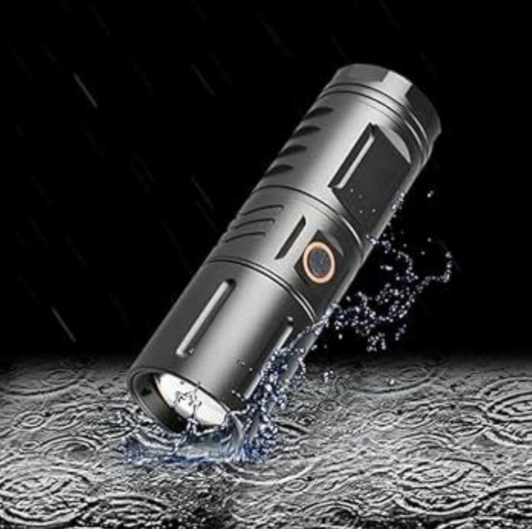 T40,Rechargeable,LED,Torch,Light,High,Power,Flashlight,USB,Charging,Portable,Emergency,Torch