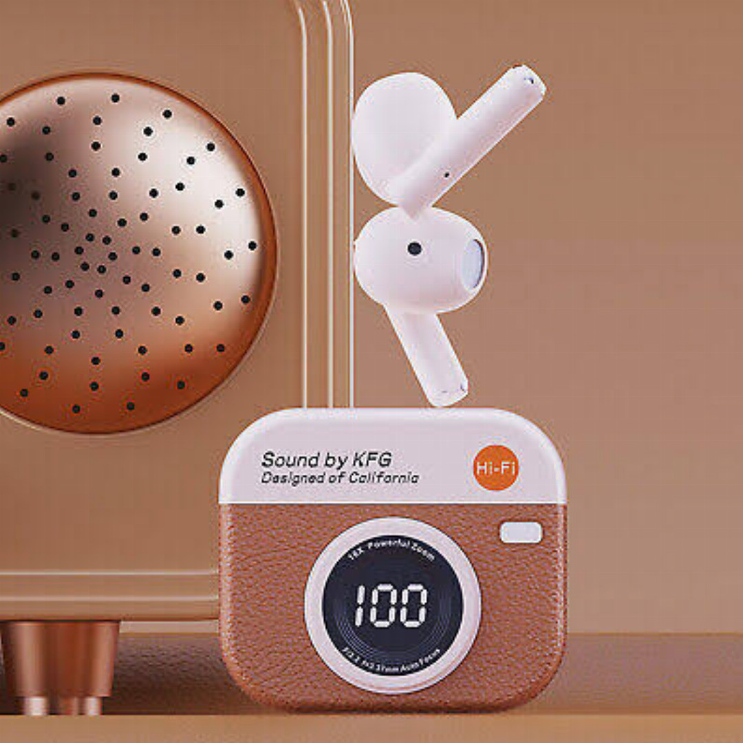 ,AirPods,Special,Edition,Smart,Digital,Display,Wireless,Earbuds,Bluetooth,High,Quality,Stereo,Sound,Retro,Camera,Style,TWS,Earphones