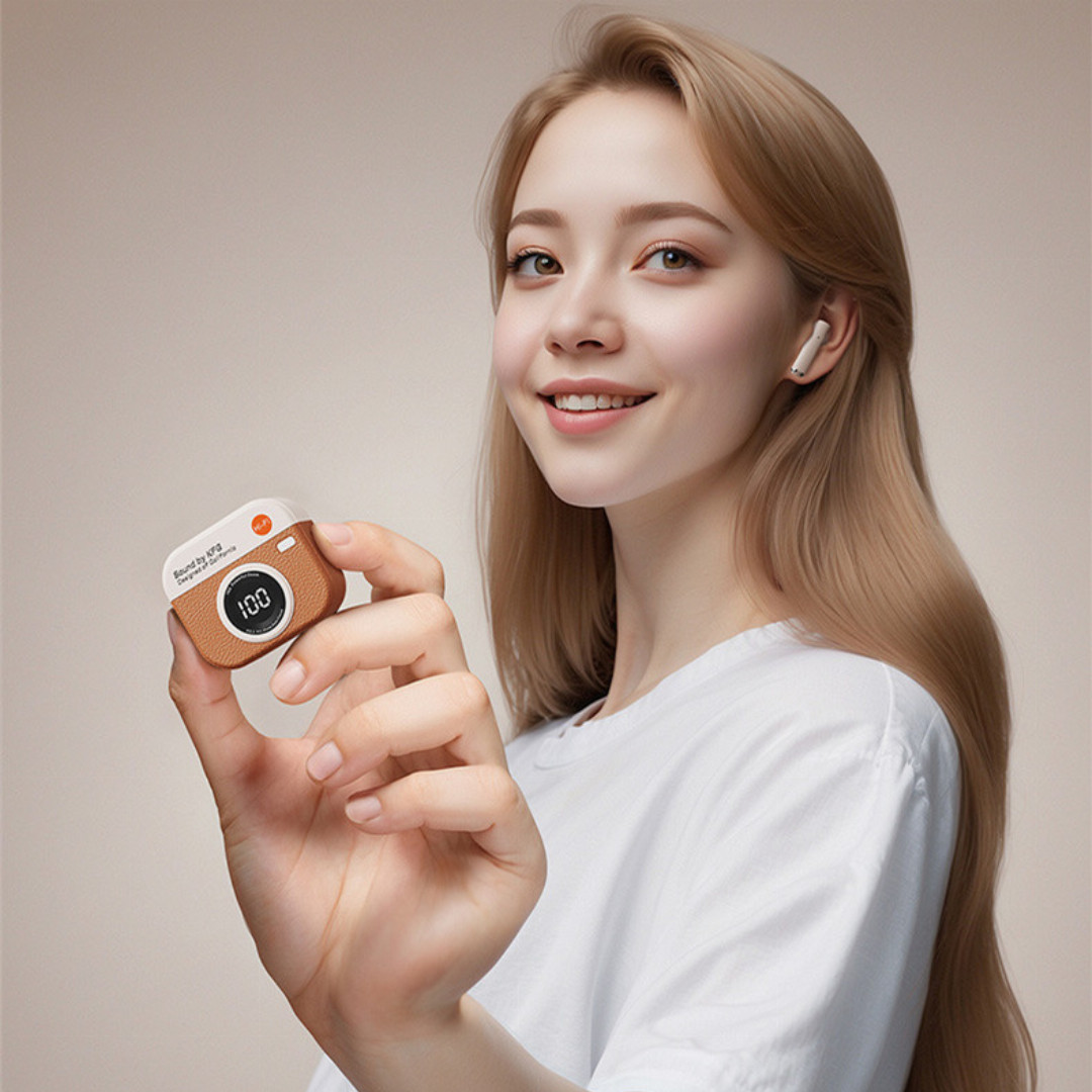 ,AirPods,Special,Edition,Smart,Digital,Display,Wireless,Earbuds,Bluetooth,High,Quality,Stereo,Sound,Retro,Camera,Style,TWS,Earphones